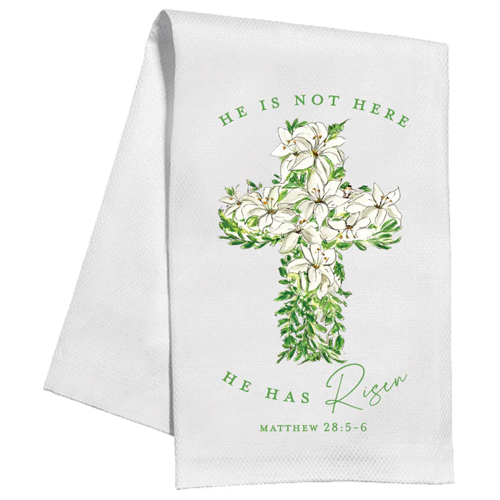 He Has Risen Kitchen Towel