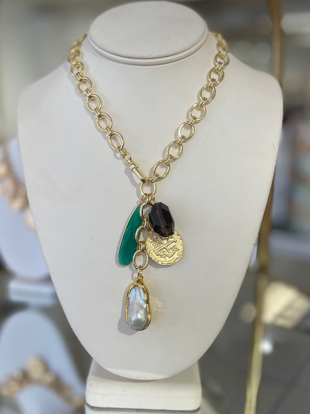 Lucia Chandelier Necklace