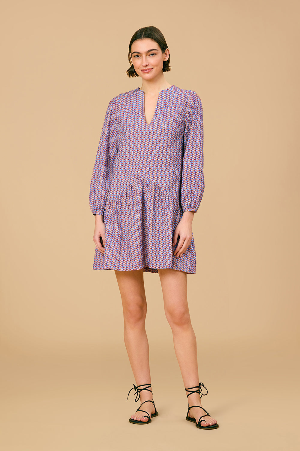 Effie Dress | Oxford Weave
