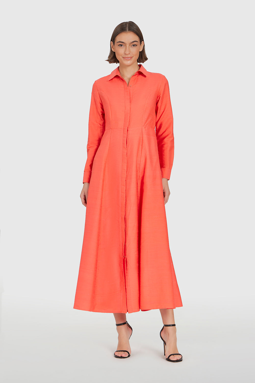 Classic Shirtdress | Cranberry