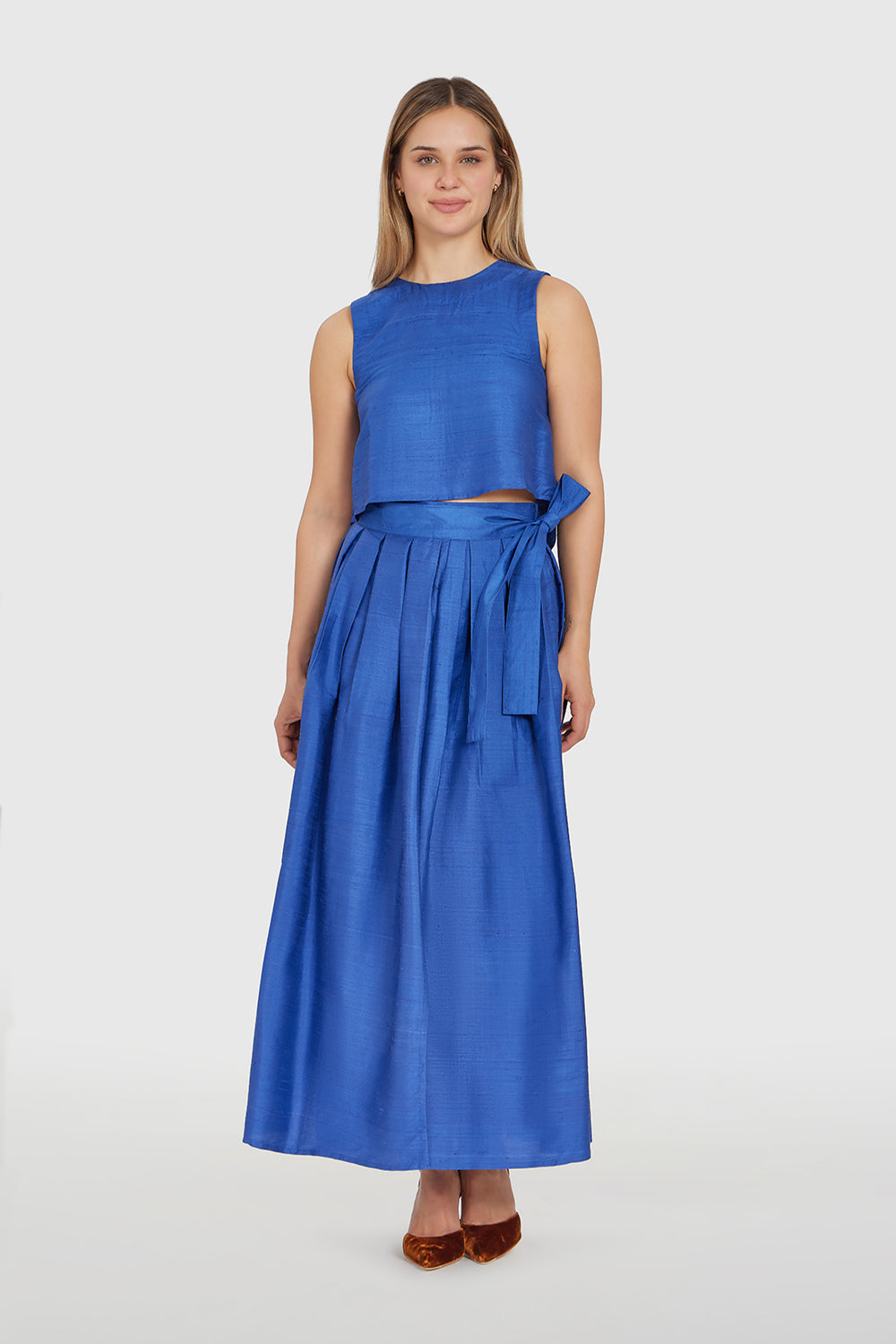 Asha Skirt | Cobalt
