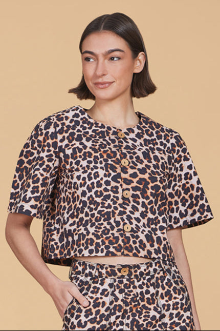 Heidi Top | Leopard