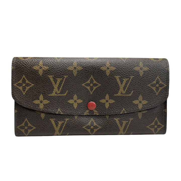 Louis Vuitton Long Wallet Monogram Canvas Brown