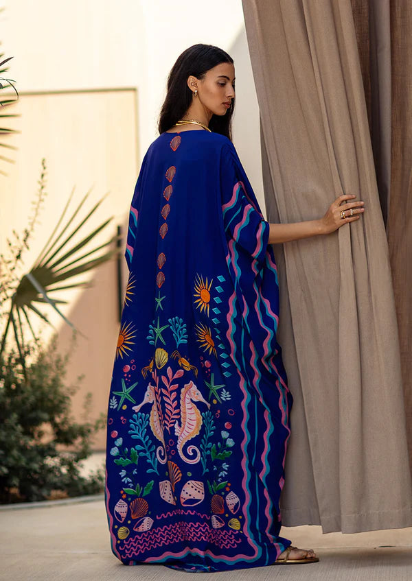 Vea Indigo Kaftan