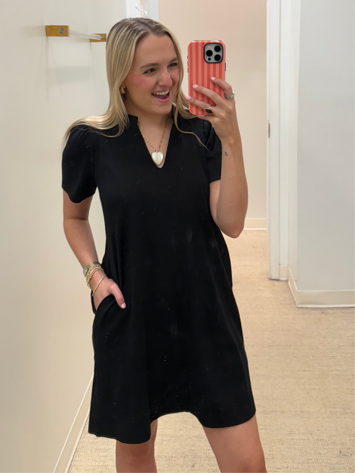 Puff Sleeve Mini Dress | + Colors