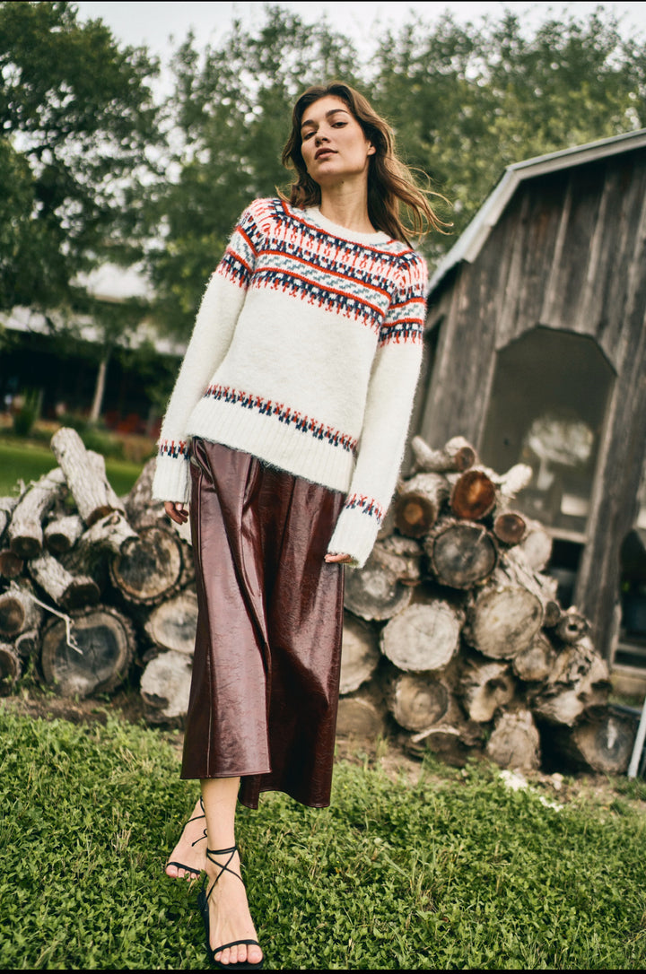 Atlyn Skirt | Oxblood