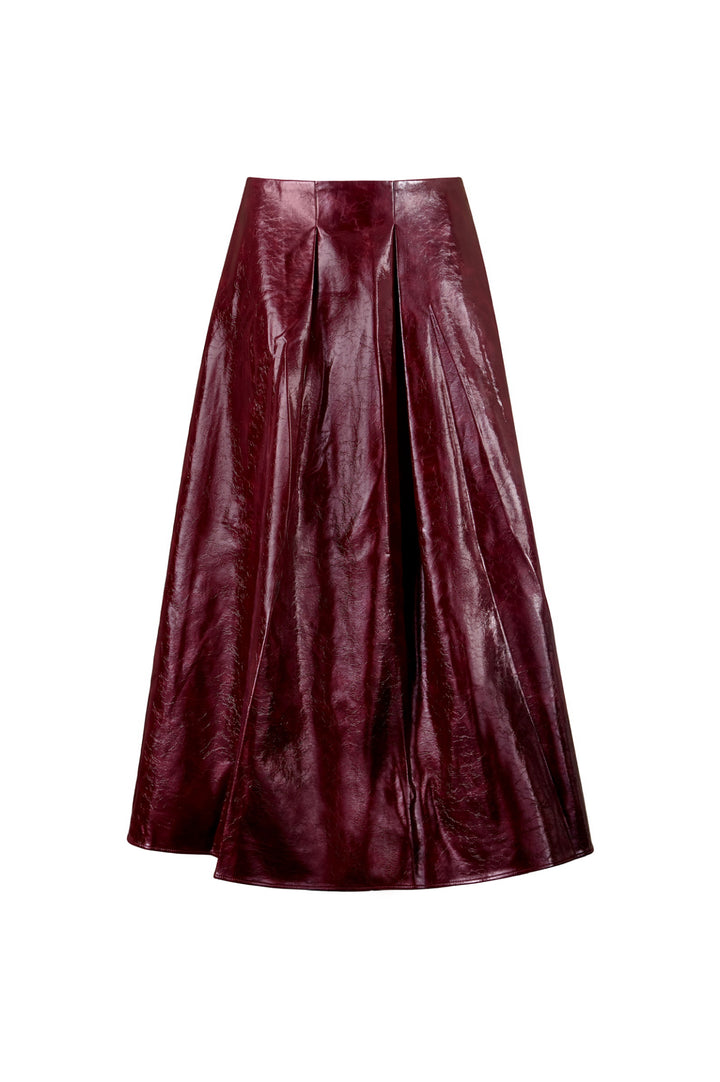 Atlyn Skirt | Oxblood