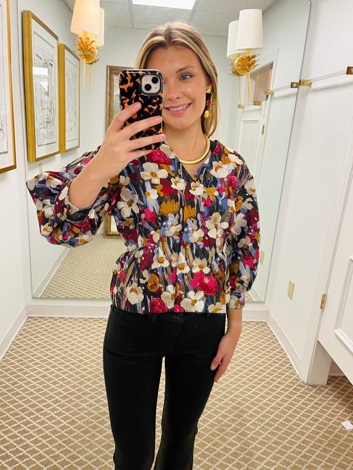 Kiki Blouse | Vivid Viola