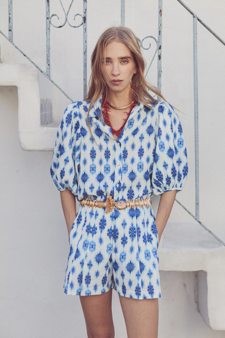 Angel Linen Shirt | Hampton's Print