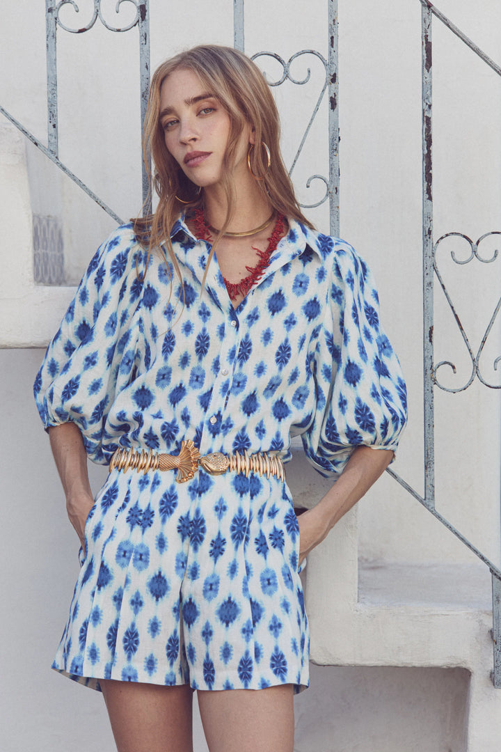 Angel Linen Shirt | Hampton's Print