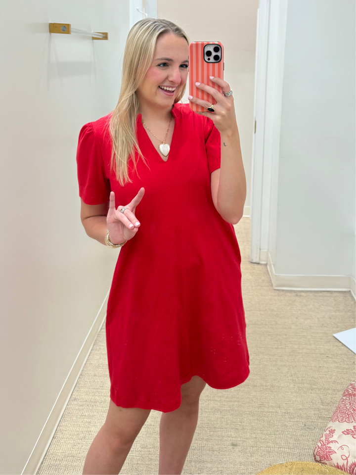 Puff Sleeve Mini Dress | + Colors