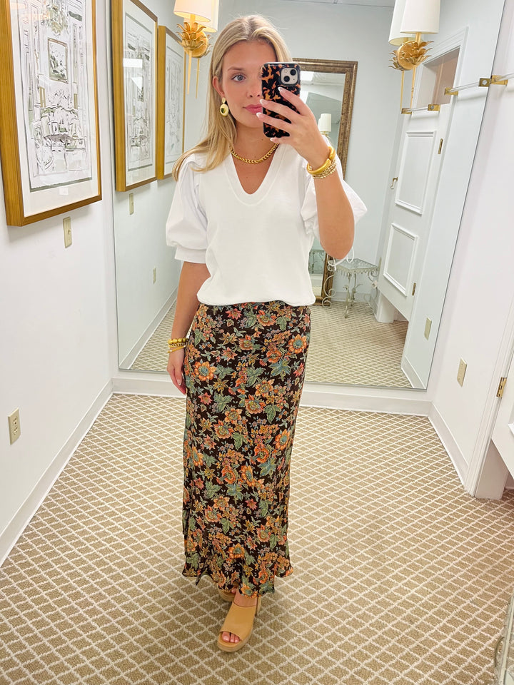 Serena Skirt | Wallflower Brown