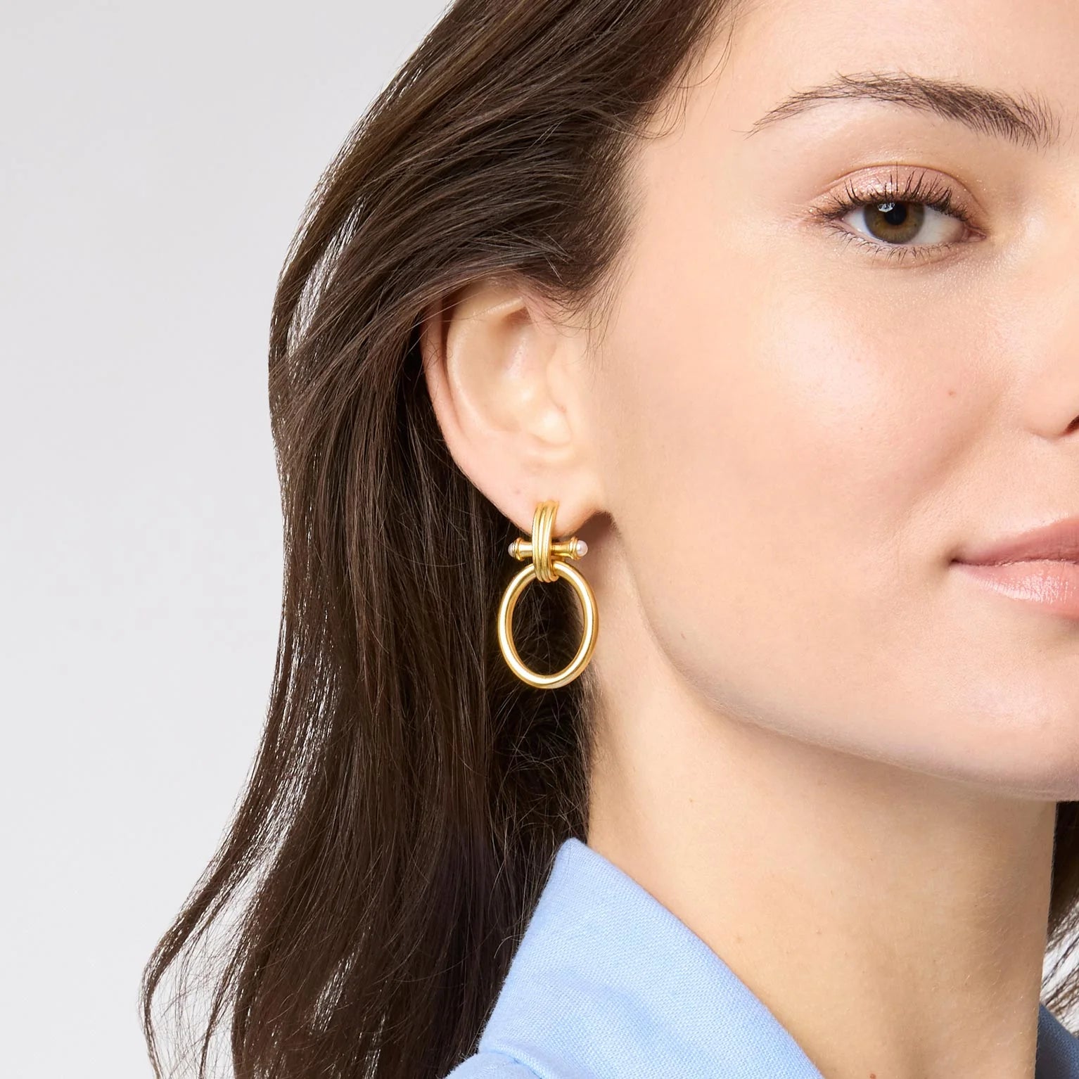 Nassau Doorknocker Earring