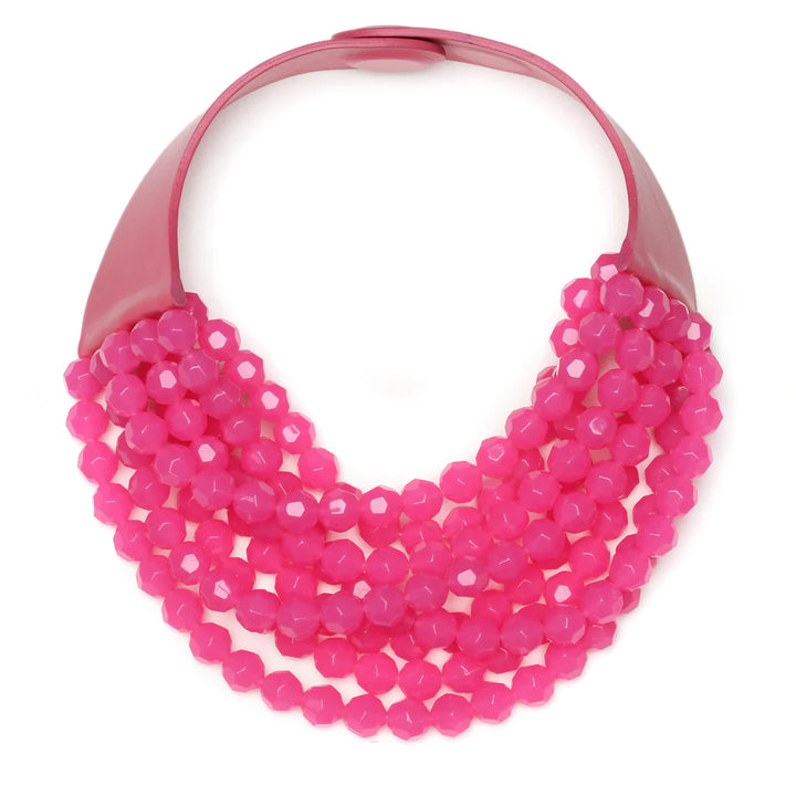 Fairchild Baldwin Bella Bright Pink Necklace