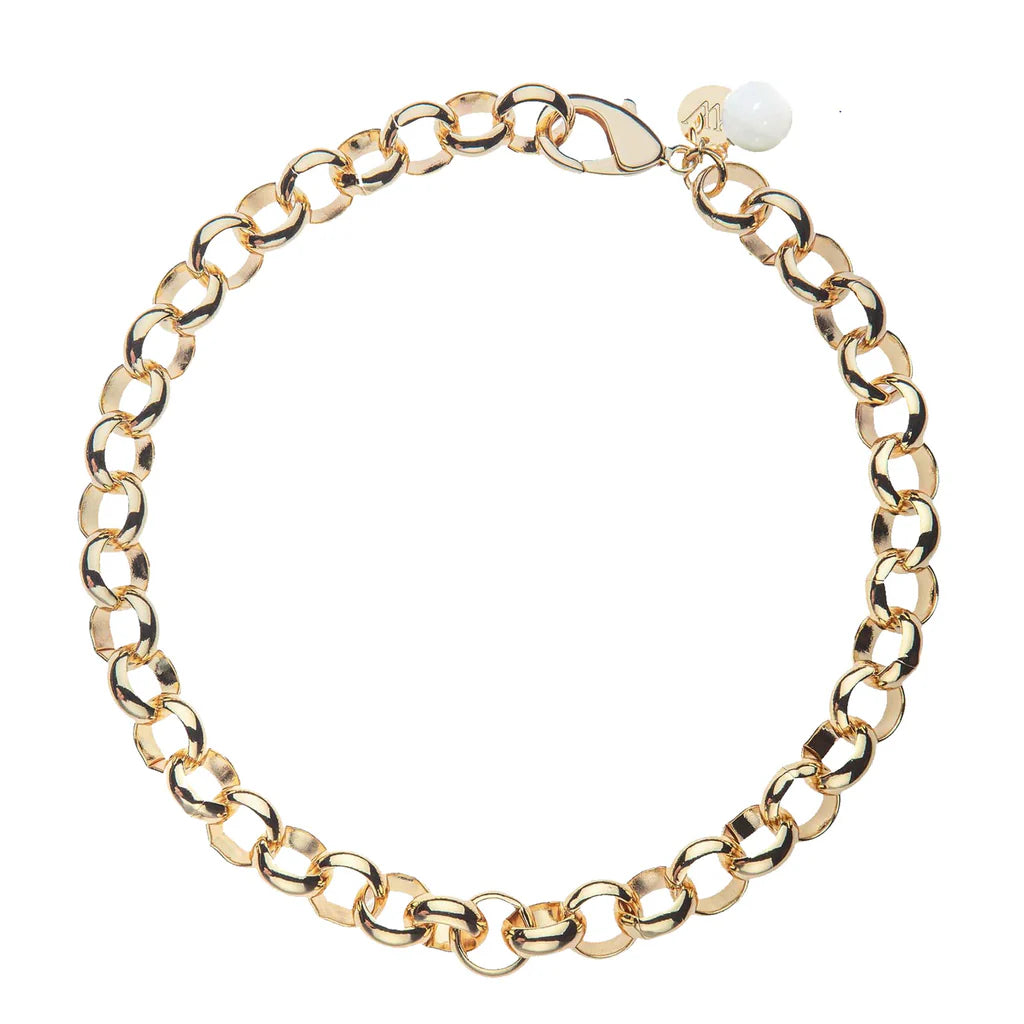 Chunky Rolo Chain 16" | MOP