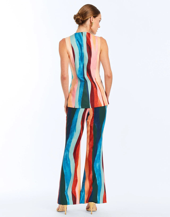 Theo Bell Bottom Pants | Abstract Autumn