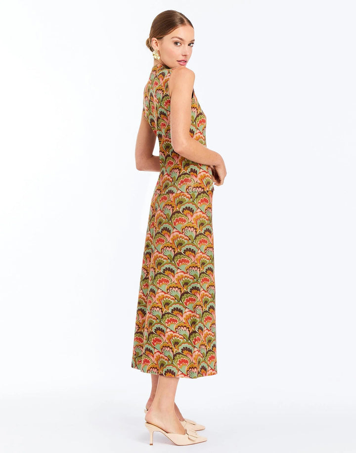 Soho Knit Shell Top | Marbled Multi