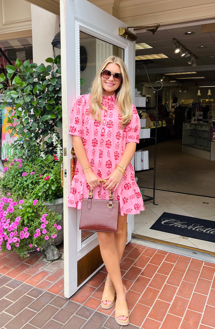 Liv Dress | Scarlet Blossom