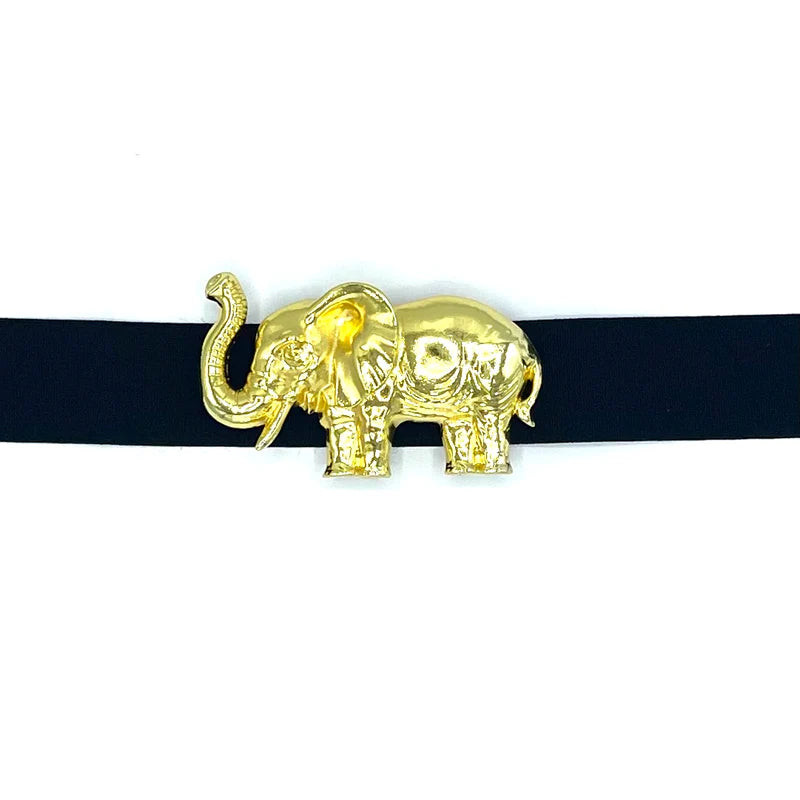 Garland Belt Buckle-Elephant