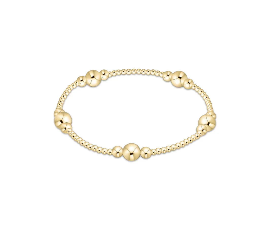 Purpose Gold Beaded Bracelet