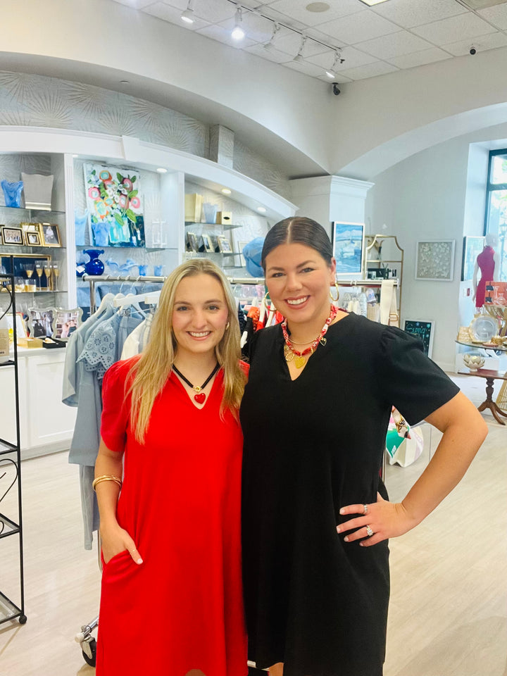 Puff Sleeve Mini Dress | + Colors