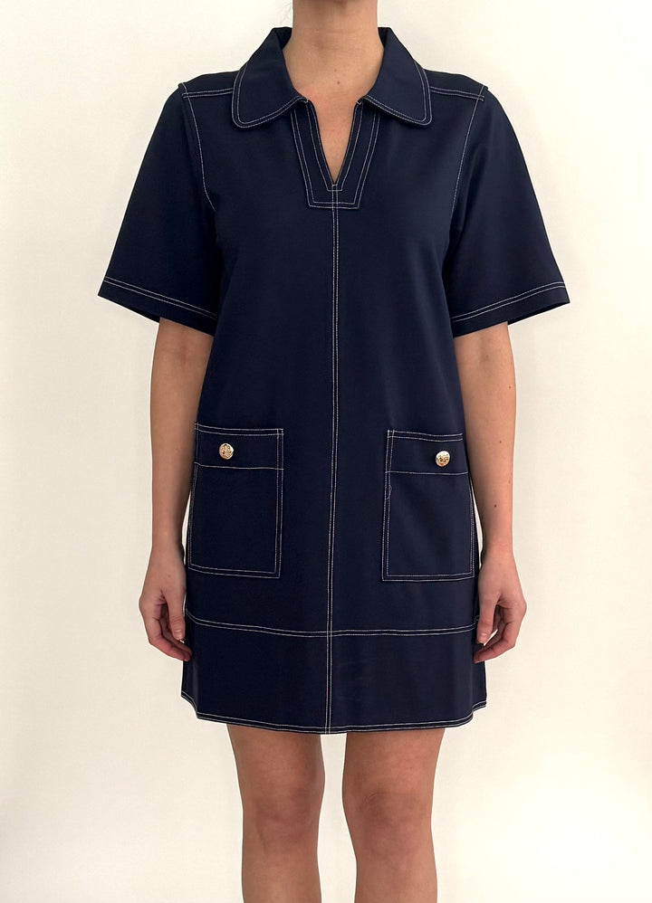 Lillie Mini Dress | Midnight Blue