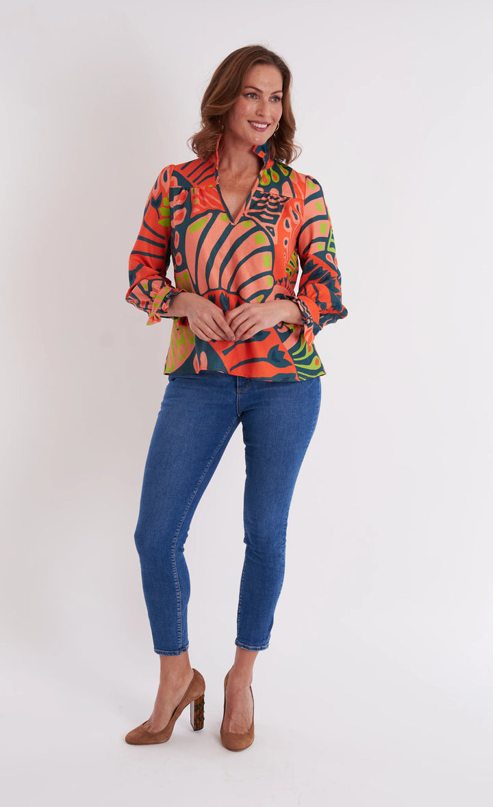 Aspen Blouse | Paddle Pumpkin