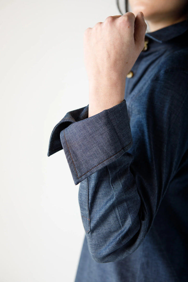 Liz Top | Stretch Denim