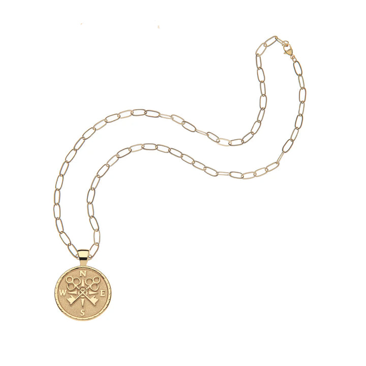 Limited Edition FOREVER 2025 Commemorative Coin on Drawn Link Chain