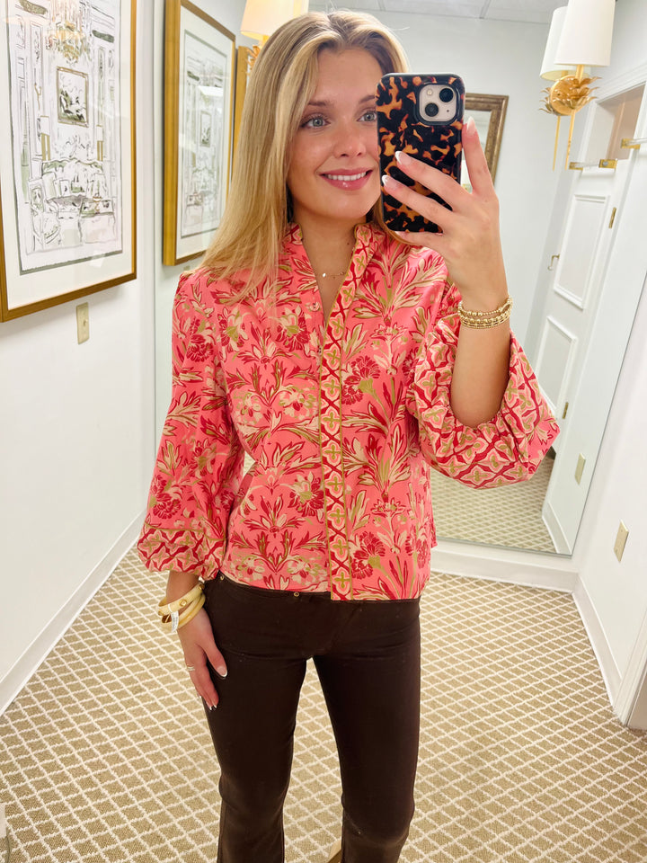 Emily Top | Grandeur Cherry