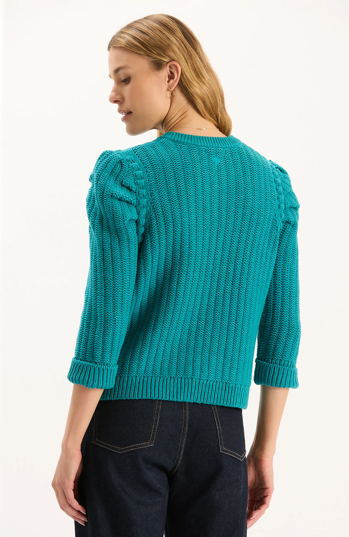 Liza Cotton Blend Knit Jacket | Agean