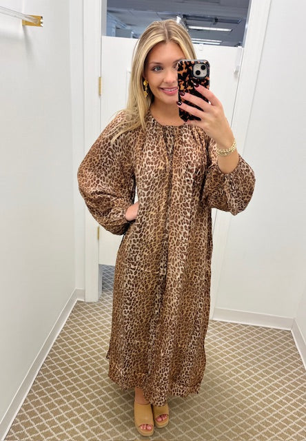 Estelle Dress | Leopard