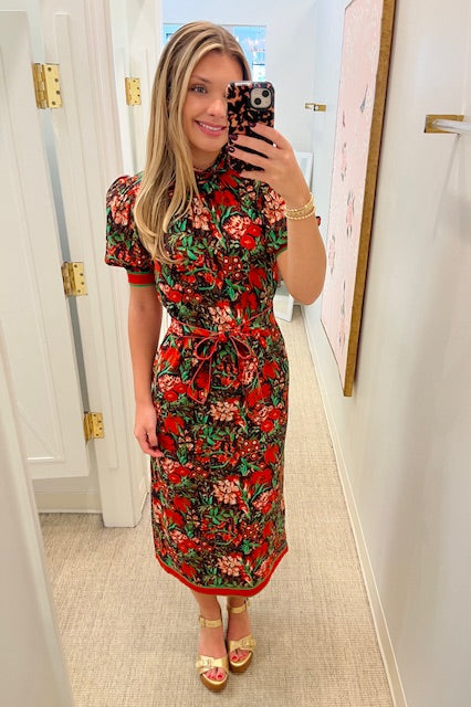 Langley Dress | Holiday Floral