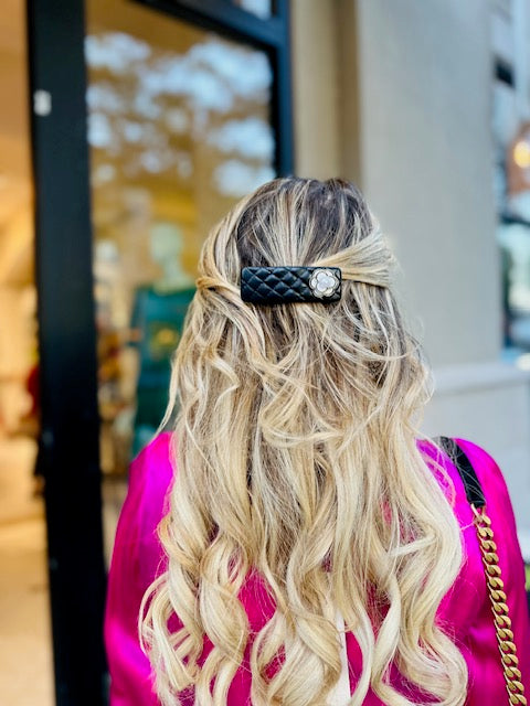 Quilted Hair Clip | + Colors