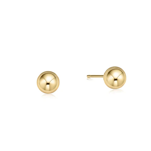 enewton Classic Gold Ball Stud Earrings