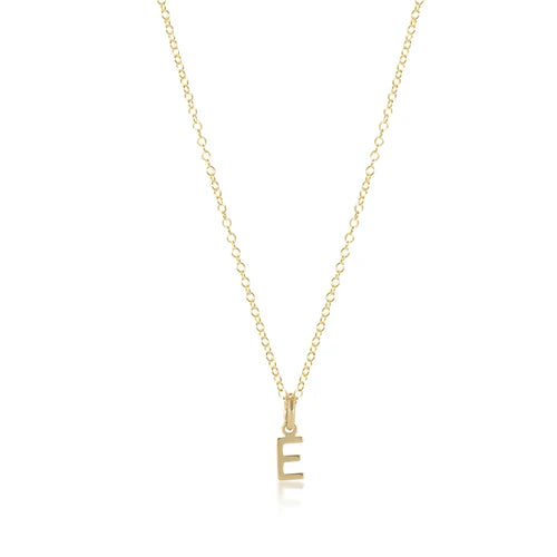 16" Necklace Respect Gold Charm