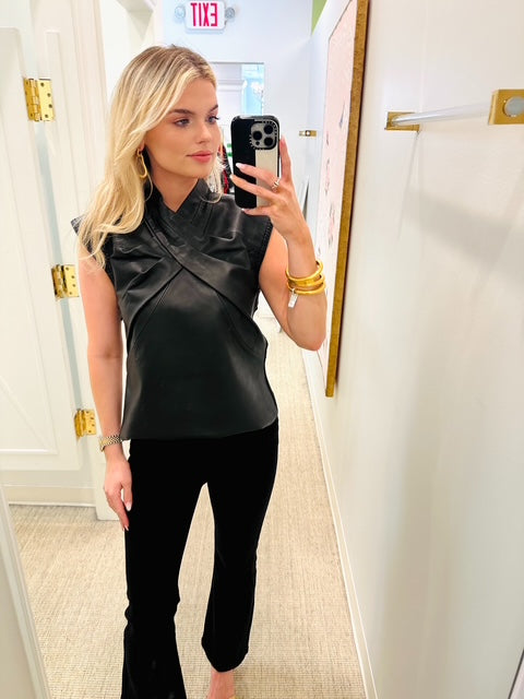 Simone Top | Onyx Black