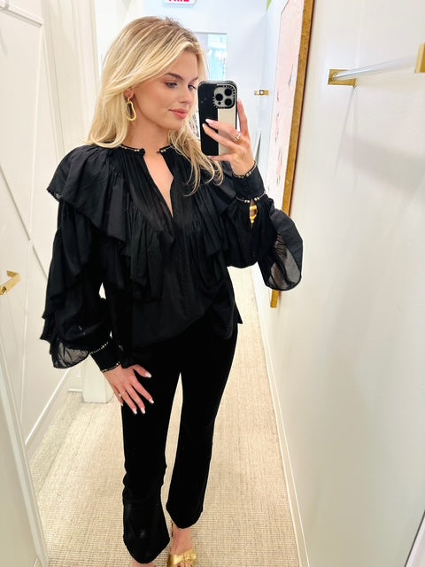 Selona Top | Onyx Black