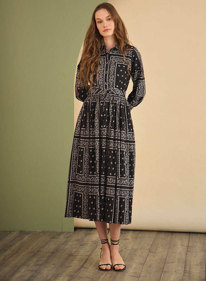 Hattie Dress | Aces Wild Black