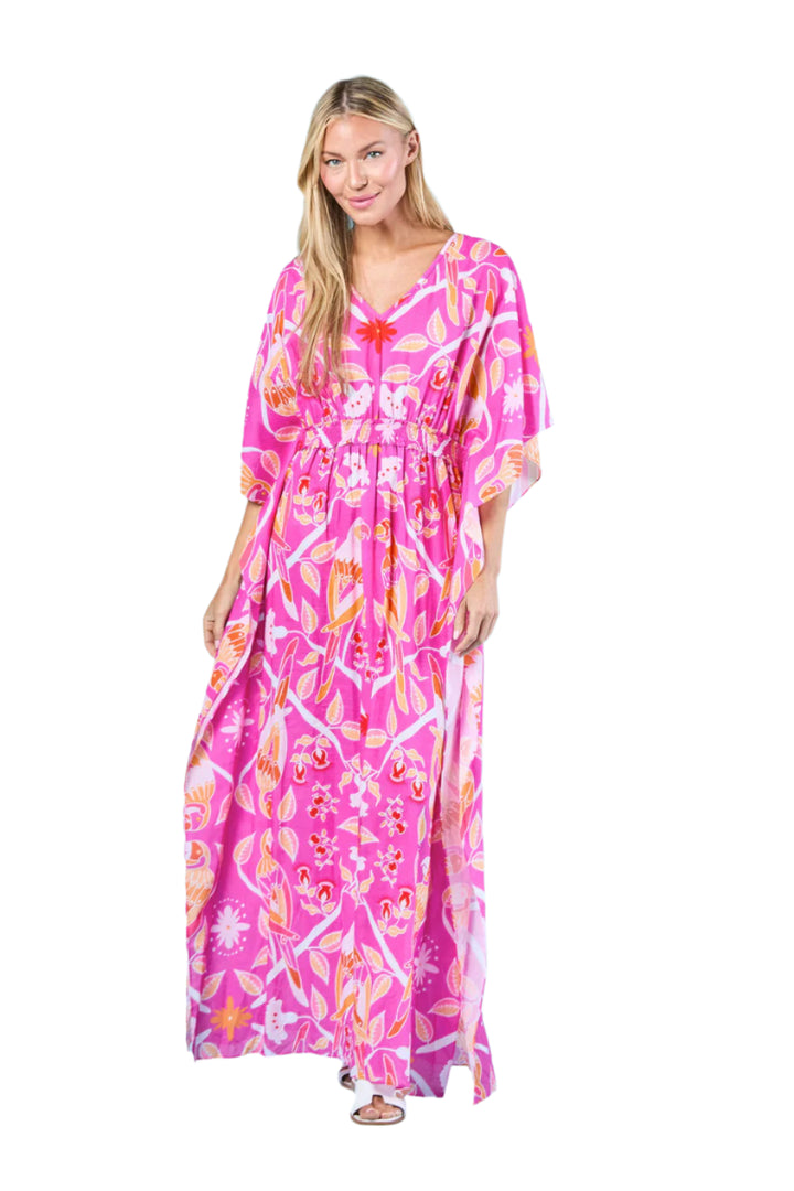 Christy Caftan | Magenta Paradise