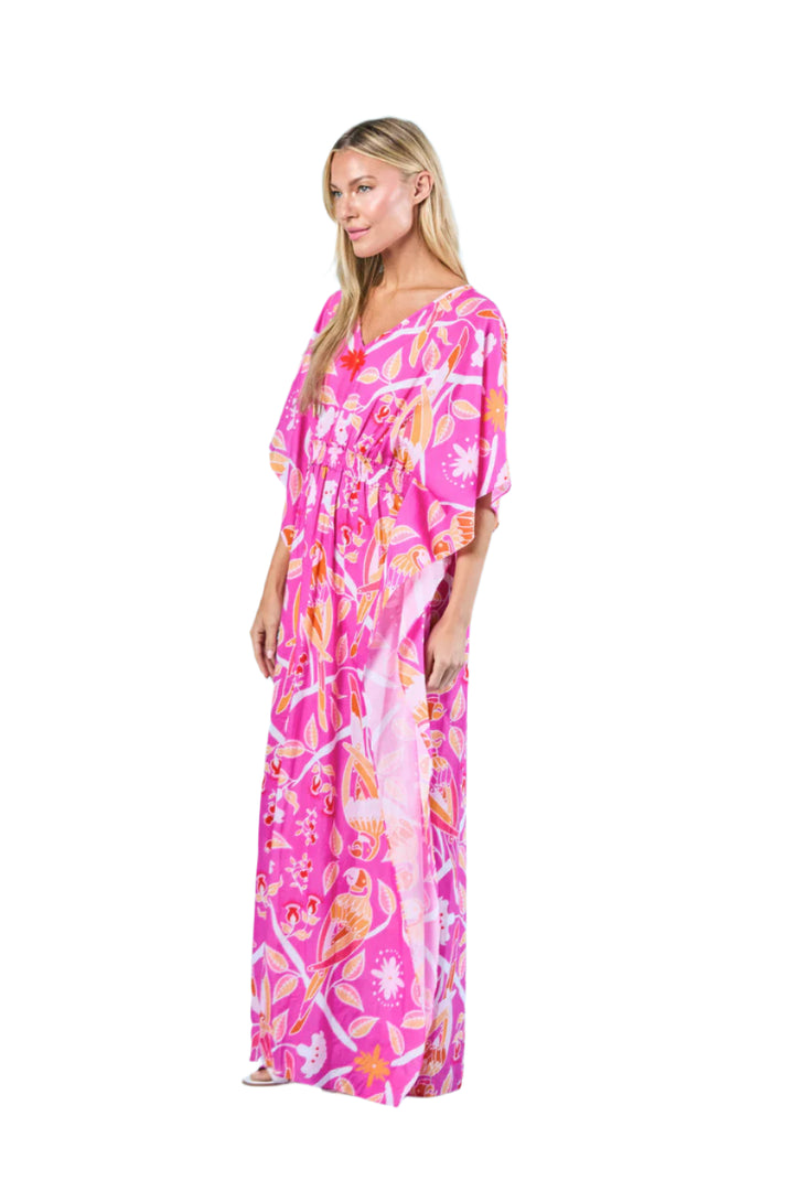 Christy Caftan | Magenta Paradise