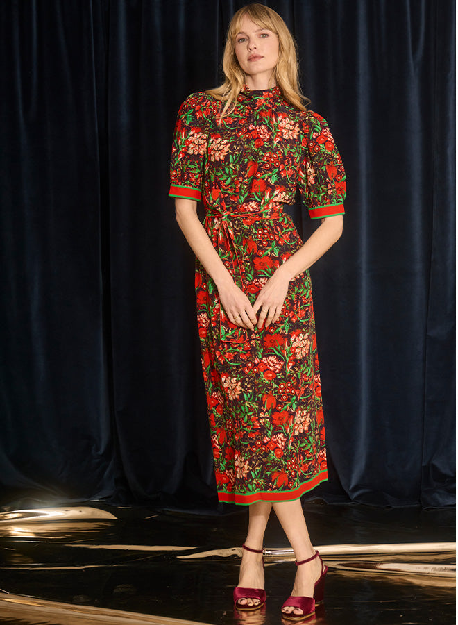 Langley Dress | Holiday Floral