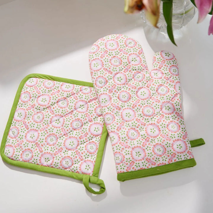 Rosie Oven Mitt and Pot Holder Set