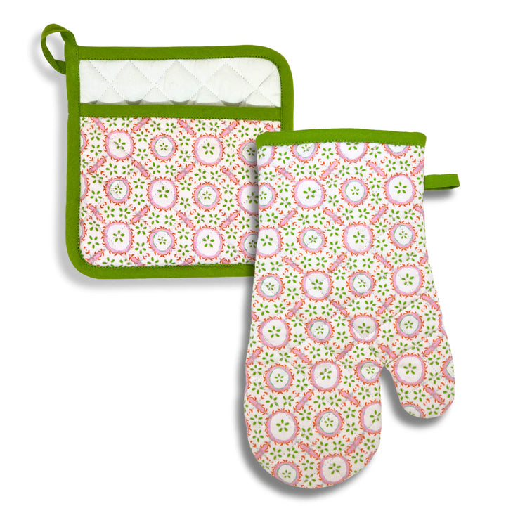 Rosie Oven Mitt and Pot Holder Set