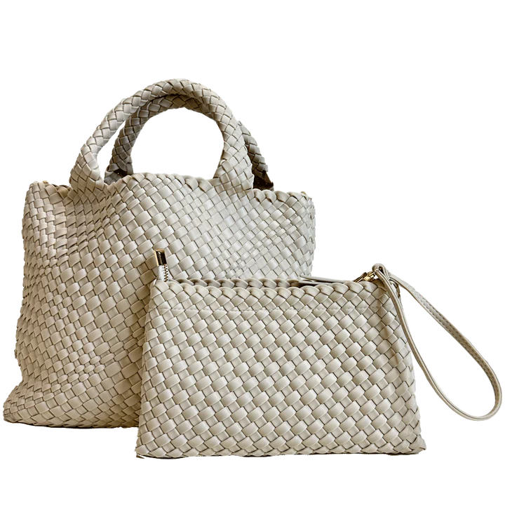 Lily Woven Neoprene Tote | + Colors