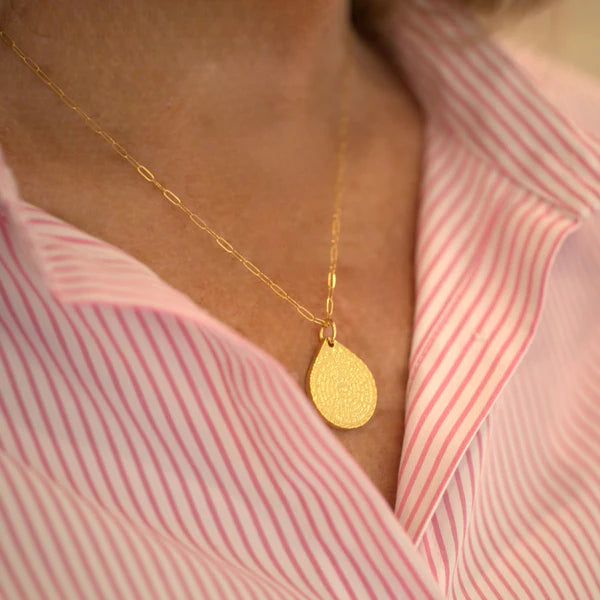 Lord's Prayer Medallion Necklace