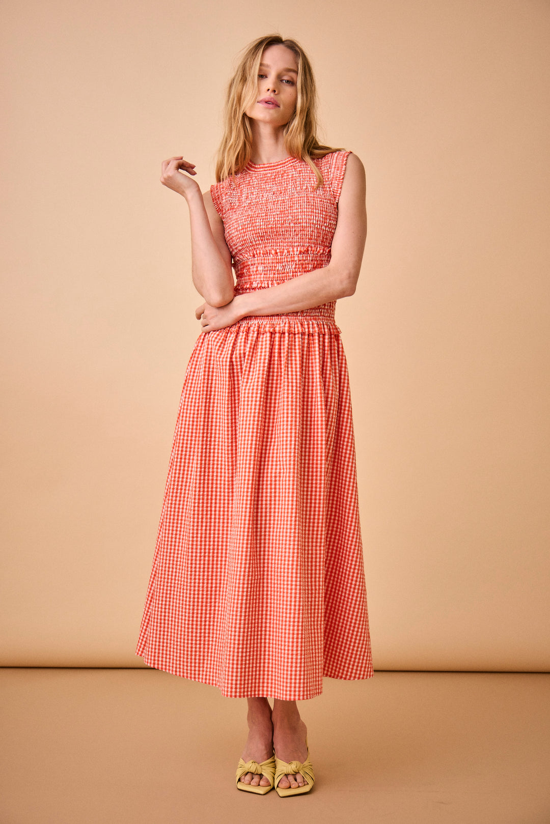 Hunter Bell Louise Dress | Poppy Gingham