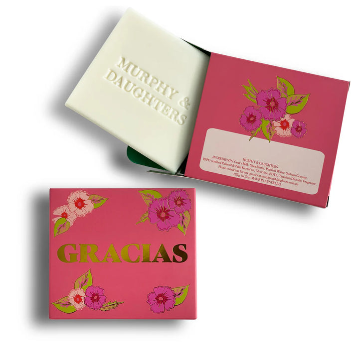 Murphy and Daughters Message on a Soap