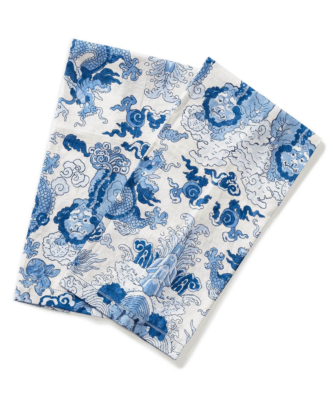Magic Mountain Guest Towels | Porcelain Blue