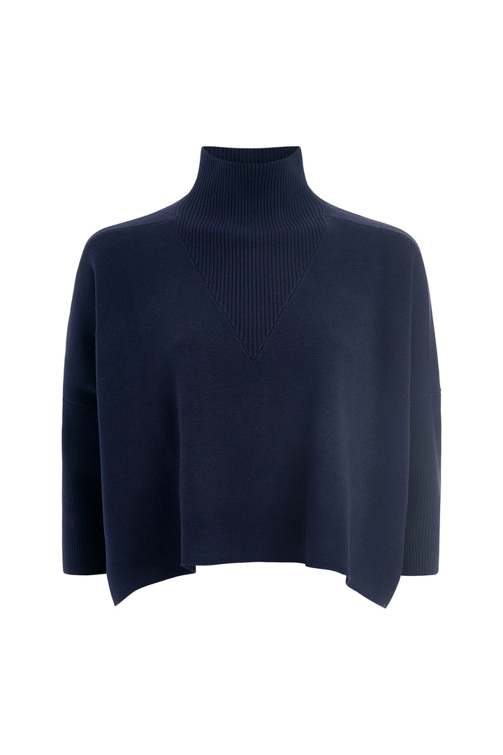 Claudie Popover | Navy